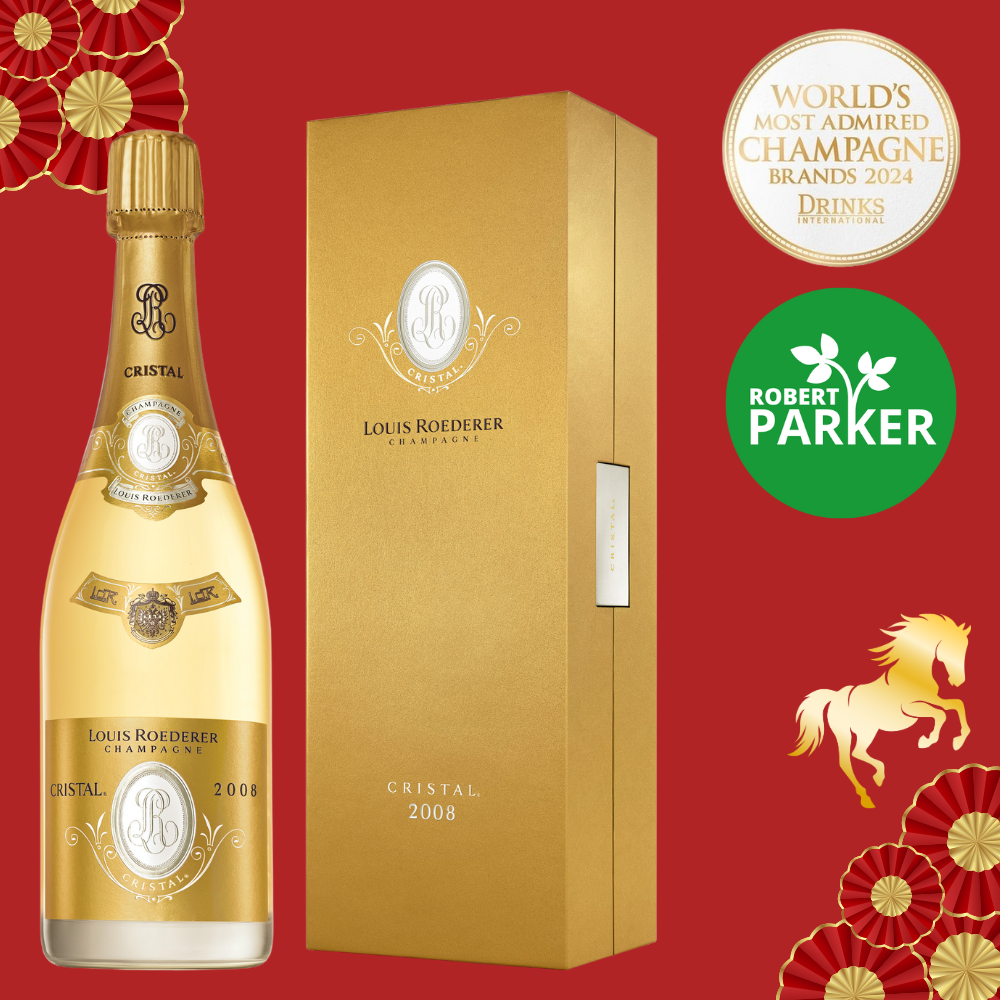 Louis Roederer Cristal Brut Champagne (Giftbox) – Grand Vin Pte Ltd