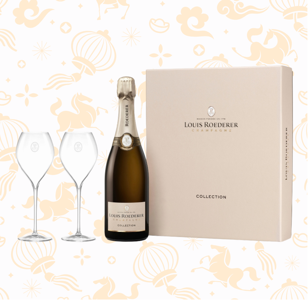 Louis Roederer Collection Brut MV (in Giftbox + 2 flutes) – Grand
