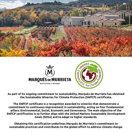 Marques de Murrieta - Sustainable Wineries for Climate Protection_SWfCP_certificate