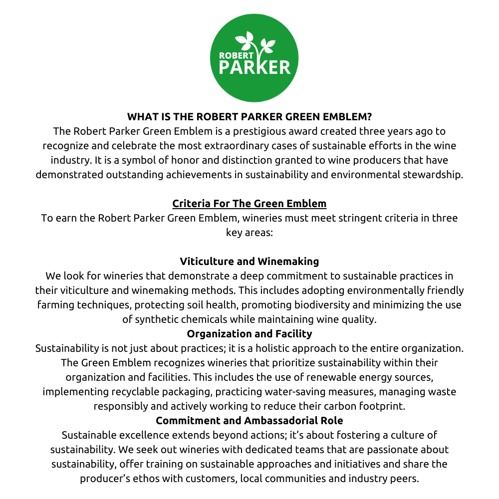 Robert Parker Green Emblem