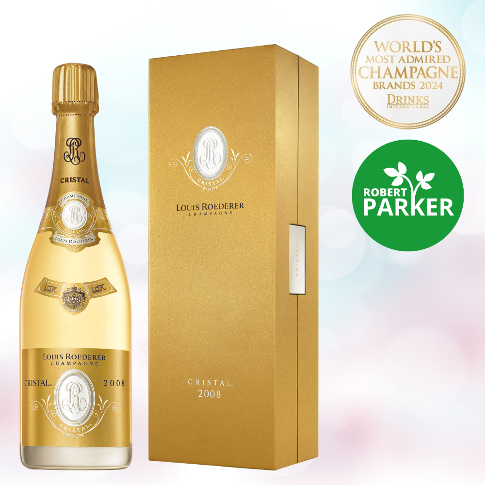 Louis Roederer Cristal Brut Champagne (Giftbox) – Grand Vin Pte Ltd