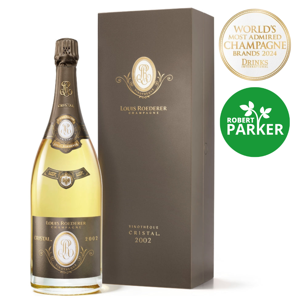 Louis Roederer Cristal Brut Vinotheque (Gift Box) 1500ml Champagne - Grand Vin Pte Ltd