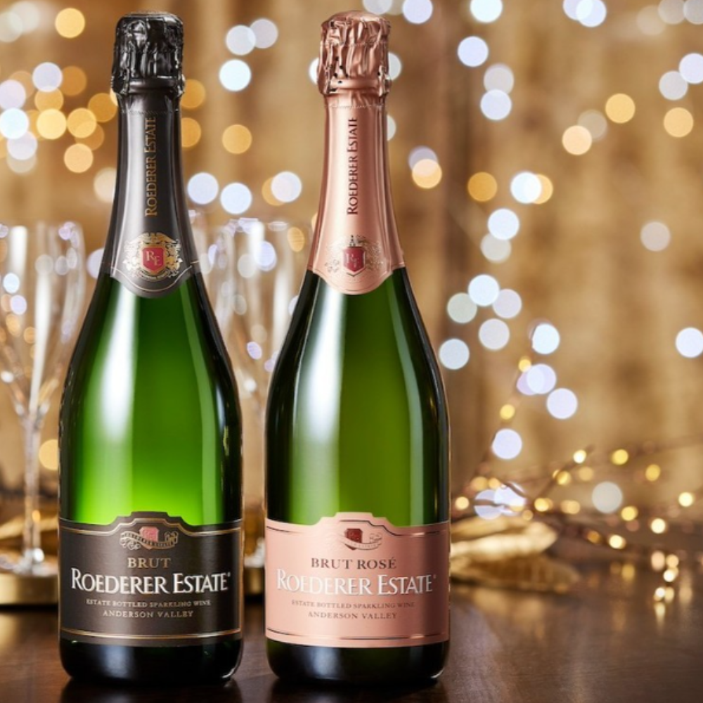 MV Roederer Estate Quartet Brut Rose and Quartet Brut - Anderson Valley Sparkling Wine Singapore