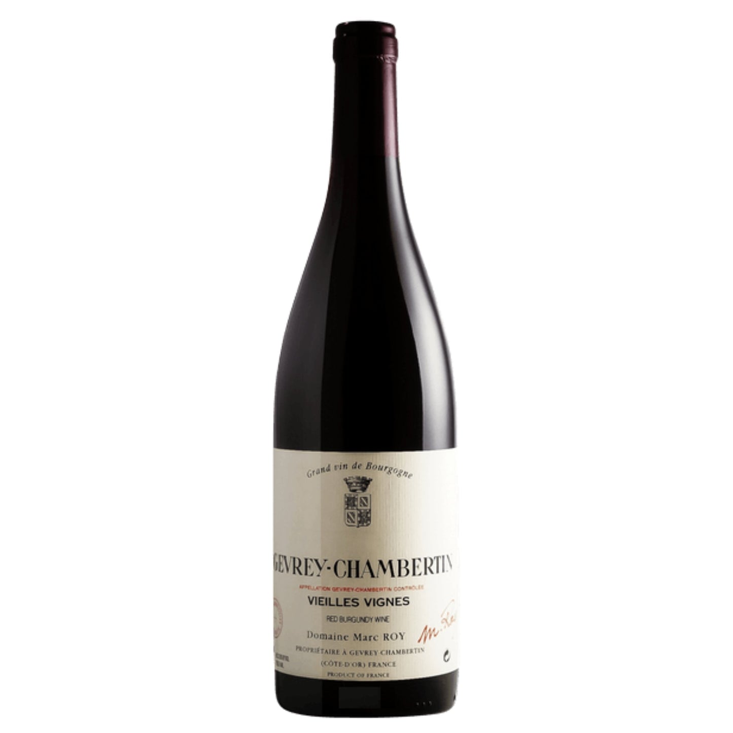 Domaine Marc Roy Gevrey Chambertin Vieilles Vignes 750ml Burgundy White Wine - Grand Vin Pte Ltd