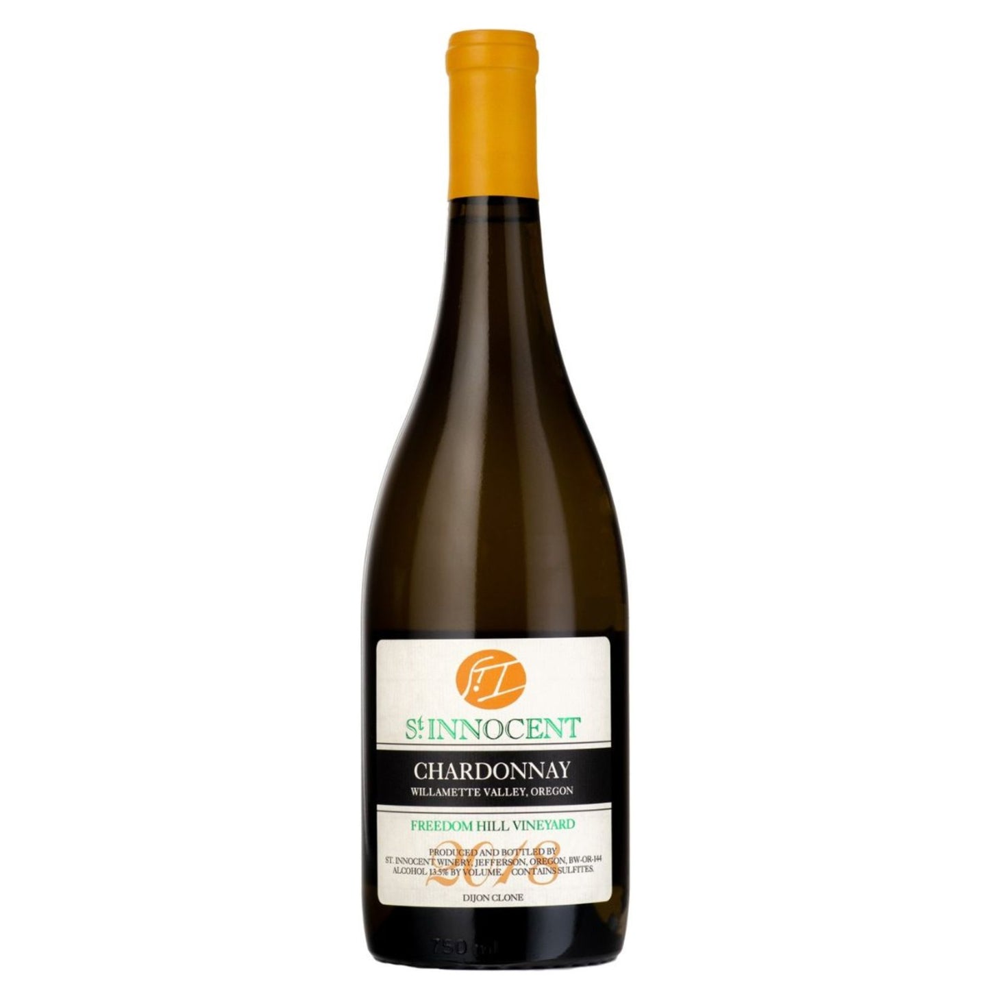 St Innocent Freedom Hill Vineyard Chardonnay 750ml Oregon White Wine - Grand Vin Pte Ltd