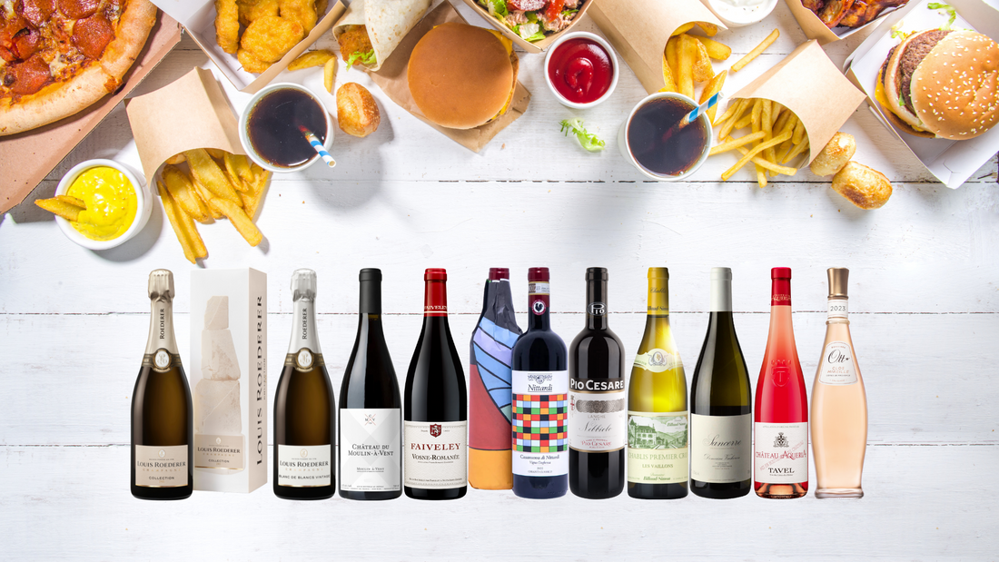 Which Wine for Your Fast Food Fix?