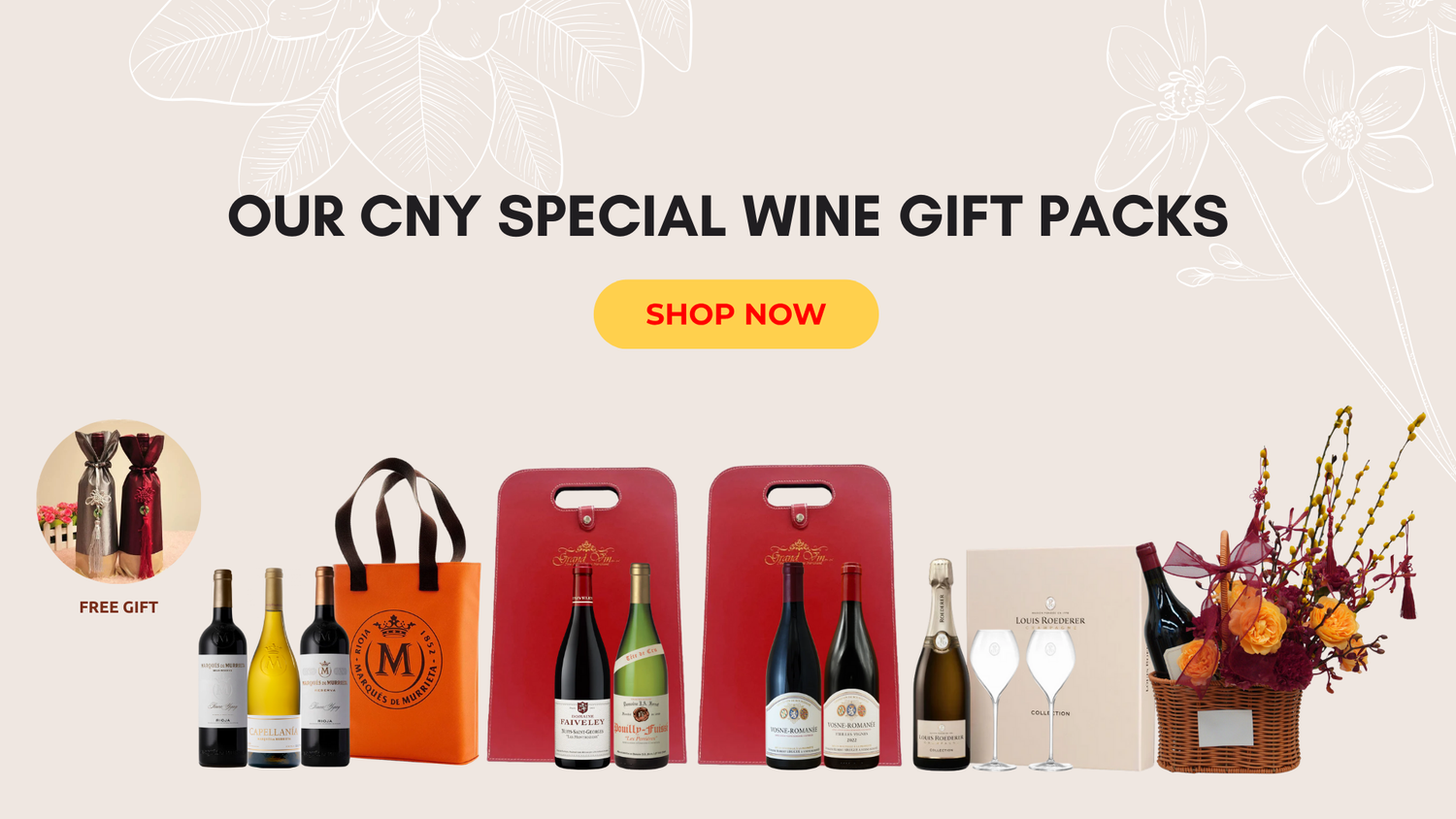 Our CNY Special Wine Gift Packs