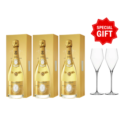 Louis Roederer Cristal Brut Champagne (Giftbox) – Grand Vin