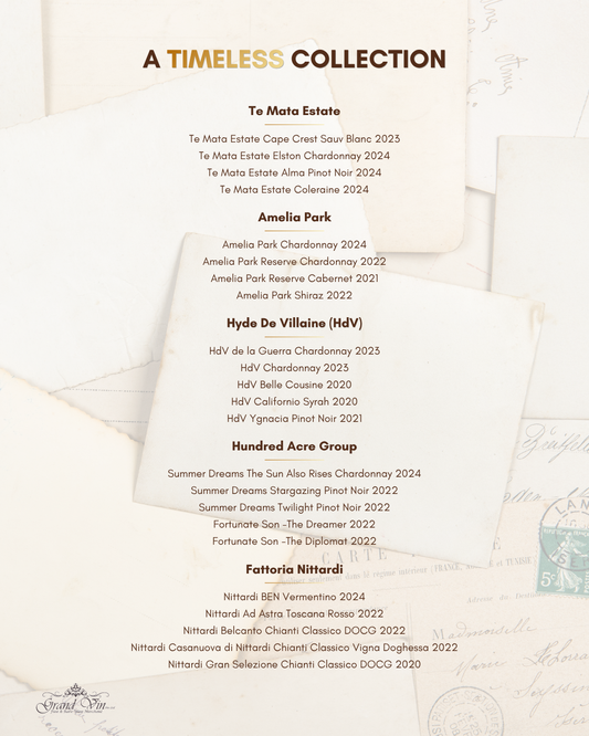 [19 Nov] A Timeless Collection - 30 years Anniversary Portfolio Tasting at Amara Singapore
