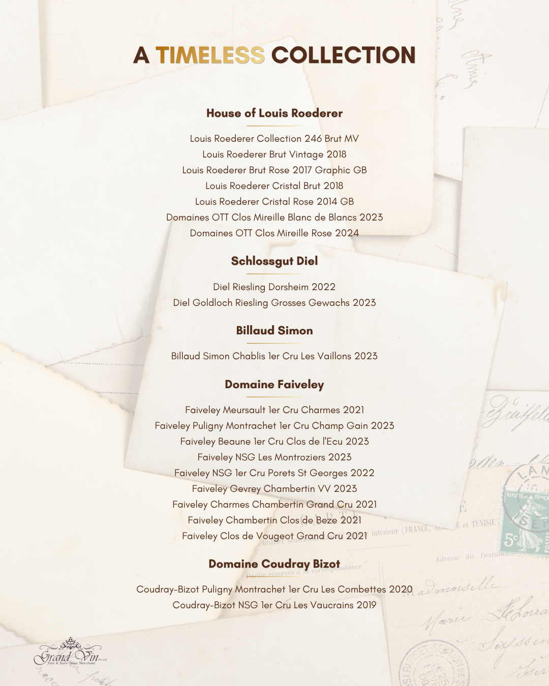 [19 Nov] A Timeless Collection - 30 years Anniversary Portfolio Tasting at Amara Singapore