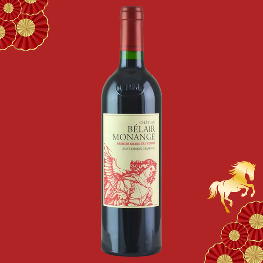 Belair Monange 750ml Bordeaux Red Wine For Chinese New Year - Grand Vin Pte Ltd