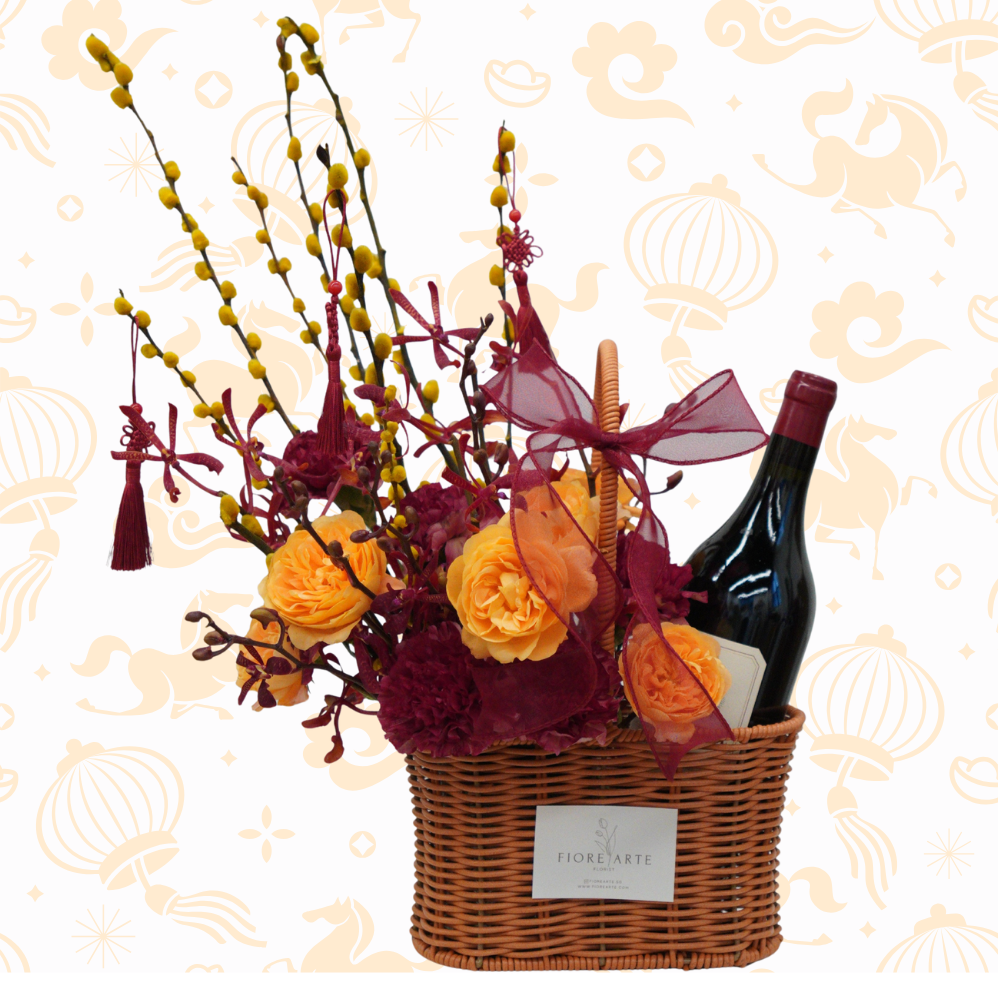 CNY Wine Basket