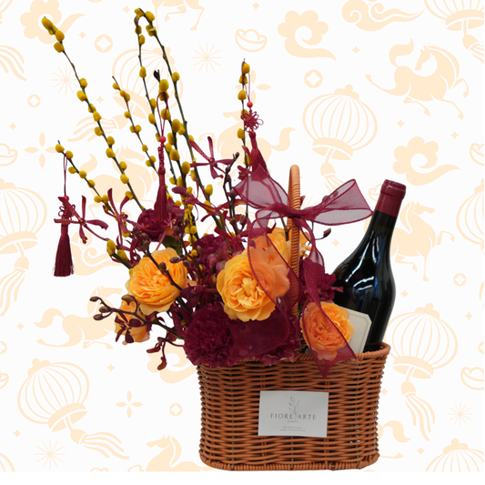 CNY Wine Basket