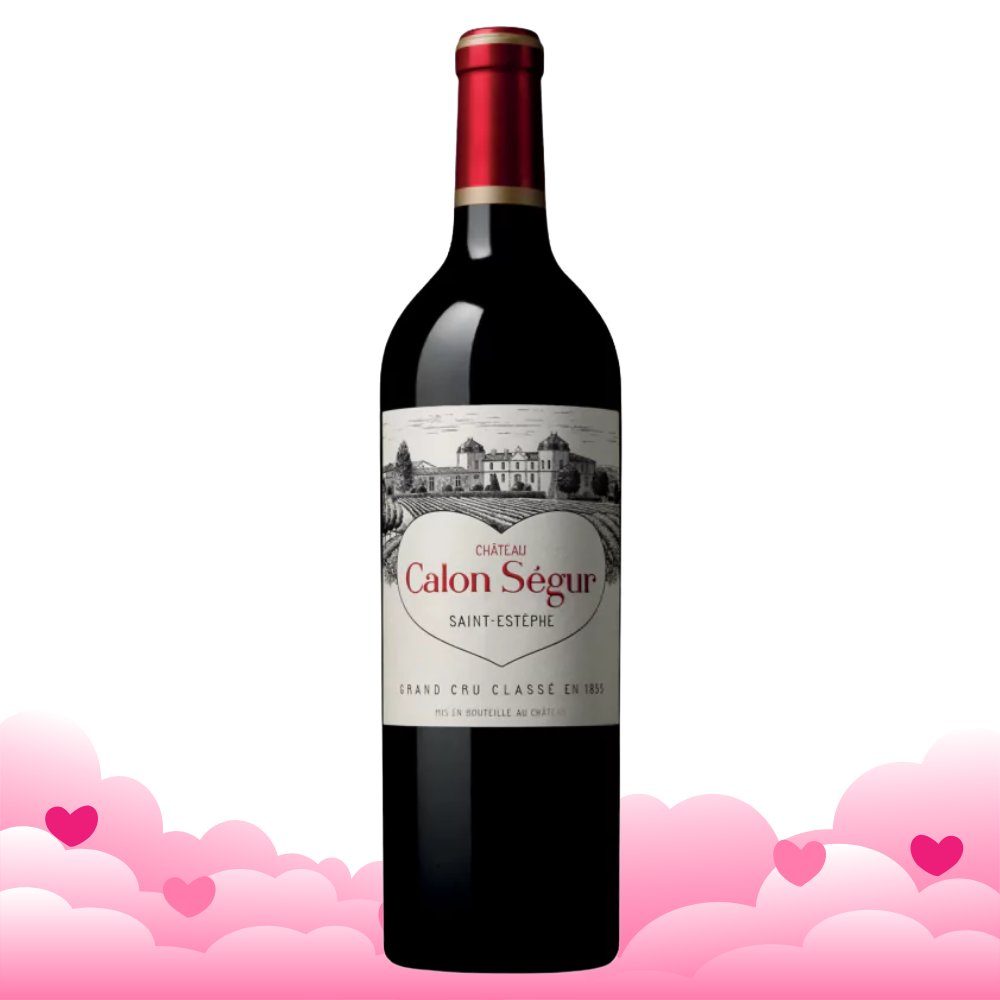 Calon Ségur 750ml Bordeaux Red Wine For Valentine Day - Grand Vin Pte Ltd