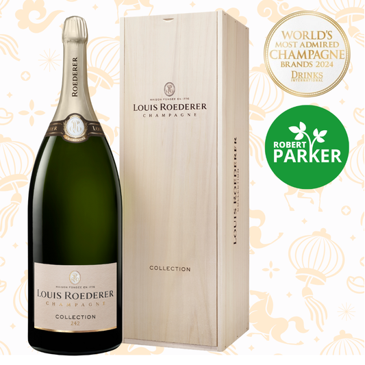 Louis Roederer Collection 242 Brut MV 6000ml (Wooden Gift Box)