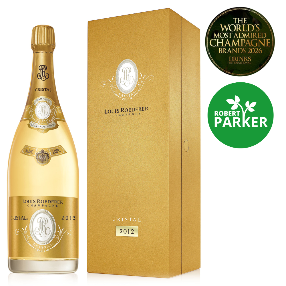 Louis Roederer Cristal Brut (Giftbox) 1500ml Champagne Wine - Grand Vin Pte Ltd
