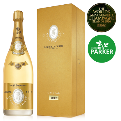 Louis Roederer Cristal Brut (Giftbox) 1500ml Champagne Wine - Grand Vin Pte Ltd