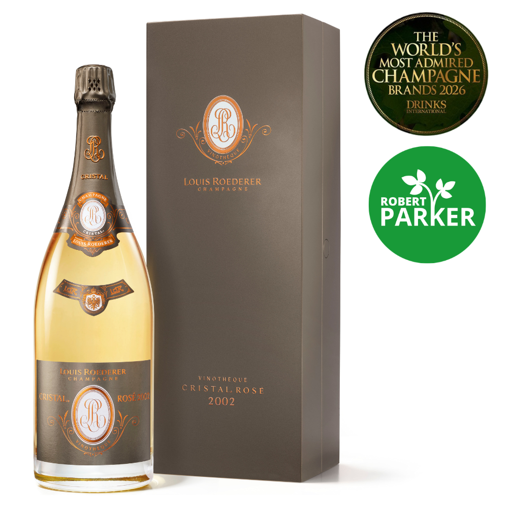 Louis Roederer Cristal Rosé Vinotheque 1500ml Rose Champagne Wine - Grand Vin Pte Ltd