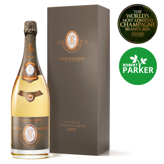 Louis Roederer Cristal Rosé Vinotheque 1500ml Rose Champagne Wine - Grand Vin Pte Ltd