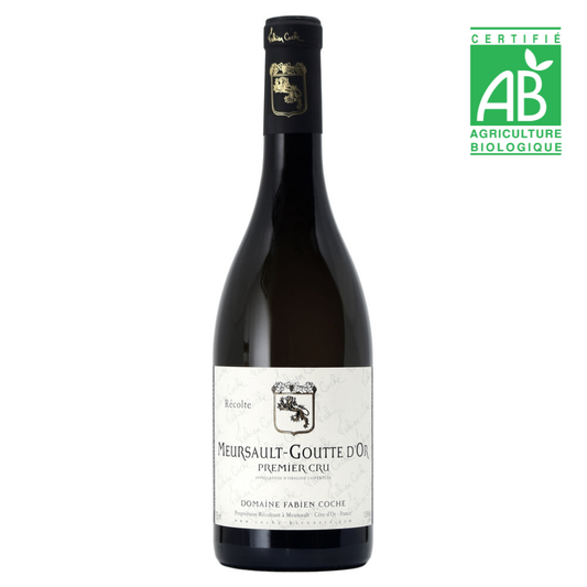 Domaine Fabien Coche Meursault 1er cru Goutte d'Or 750ml Burgundy White Wine - Grand Vin Pte Ltd