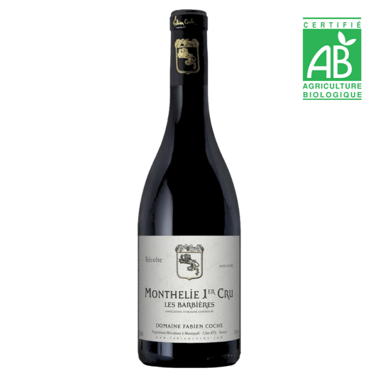 Domaine Fabien Coche Monthelie 1er Cru Les Barbieres 750ml Burgundy Red Wine - Grand Vin Pte Ltd