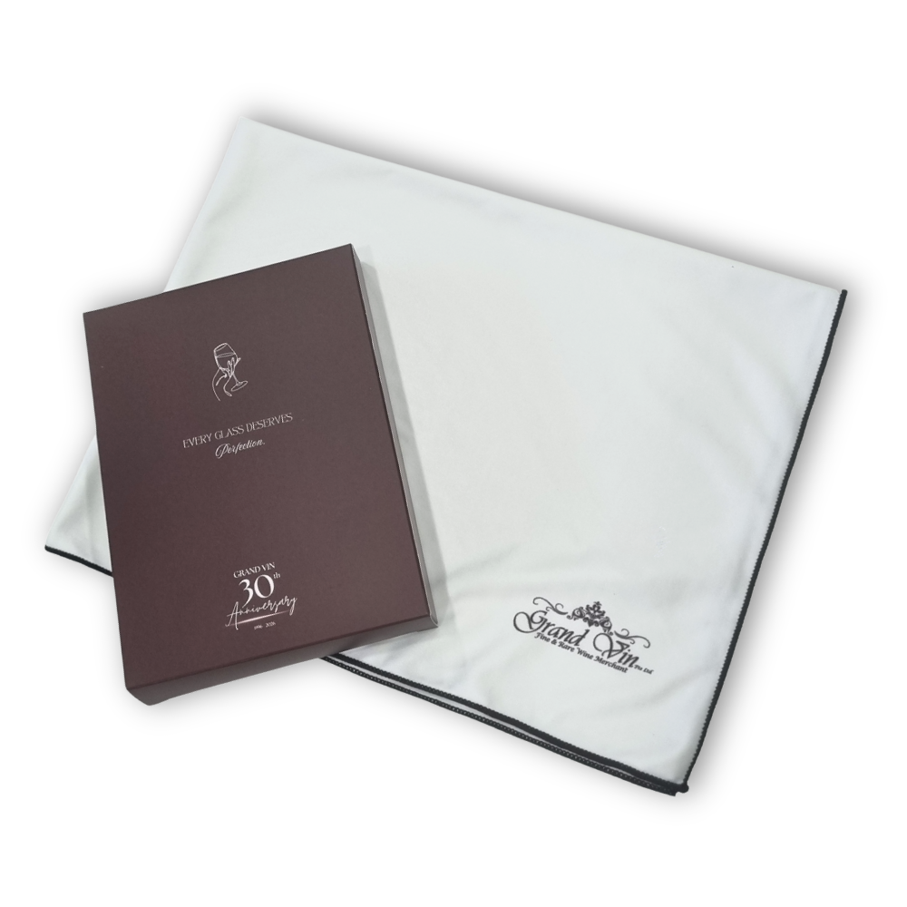 GV Wine Glass Polishing Cloth - Grand Vin Pte Ltd