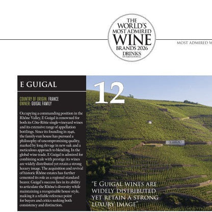 Guigal 12# Most Admired Winery By Drinks International - Grand Vin Pte Ltd