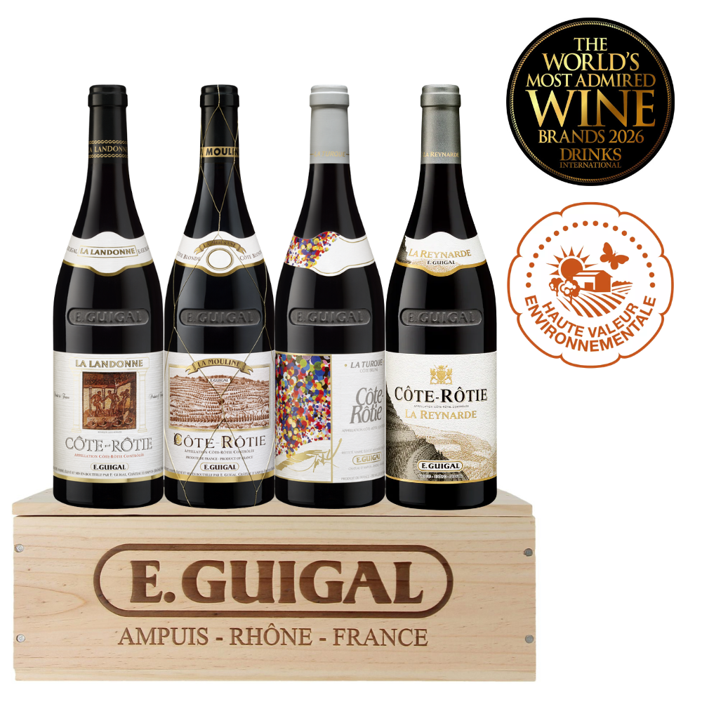 E. Guigal Cote-Rotie "La La La" Trio