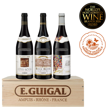 E. Guigal Cote-Rotie "La La La" Trio