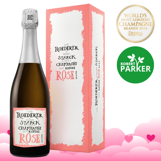 Louis Roederer Brut Nature Rose (Gift Box) - Grand Vin Pte Ltd