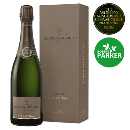 Louis Roederer Brut Vintage Late Release Deluxe Giftbox 1500ml Champagne - Grand Vin Pte Ltd