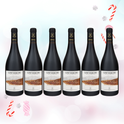 Los Vascos Cromas Cabernet Franc Gran Reserva 750ml Bundle of 6