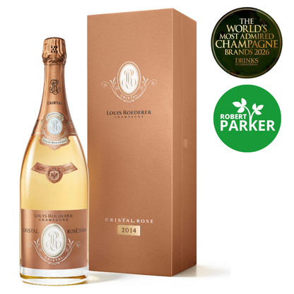 Louis Roederer Cristal Rose (Gift Box) 1500ml Champagne - Grand Vin Pte Ltd