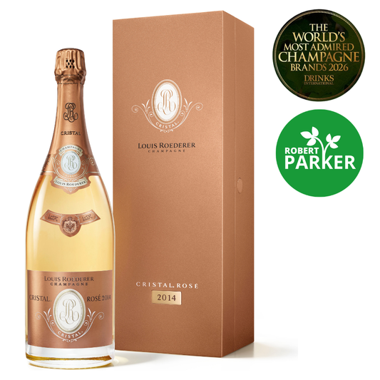 Louis Roederer Cristal Rose (Gift Box) 1500ml Champagne - Grand Vin Pte Ltd