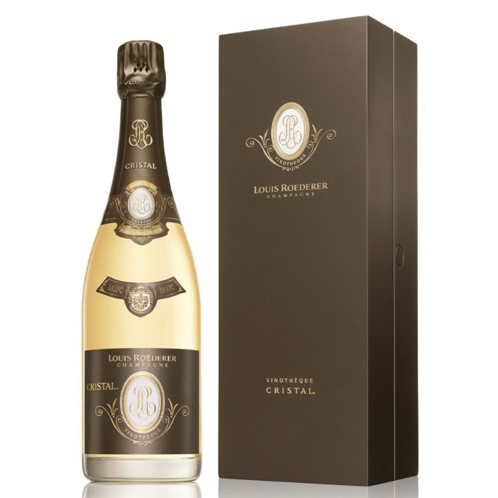 Louis Roederer Cristal Brut Vinotheque (Giftbox) - Grand Vin Pte Ltd