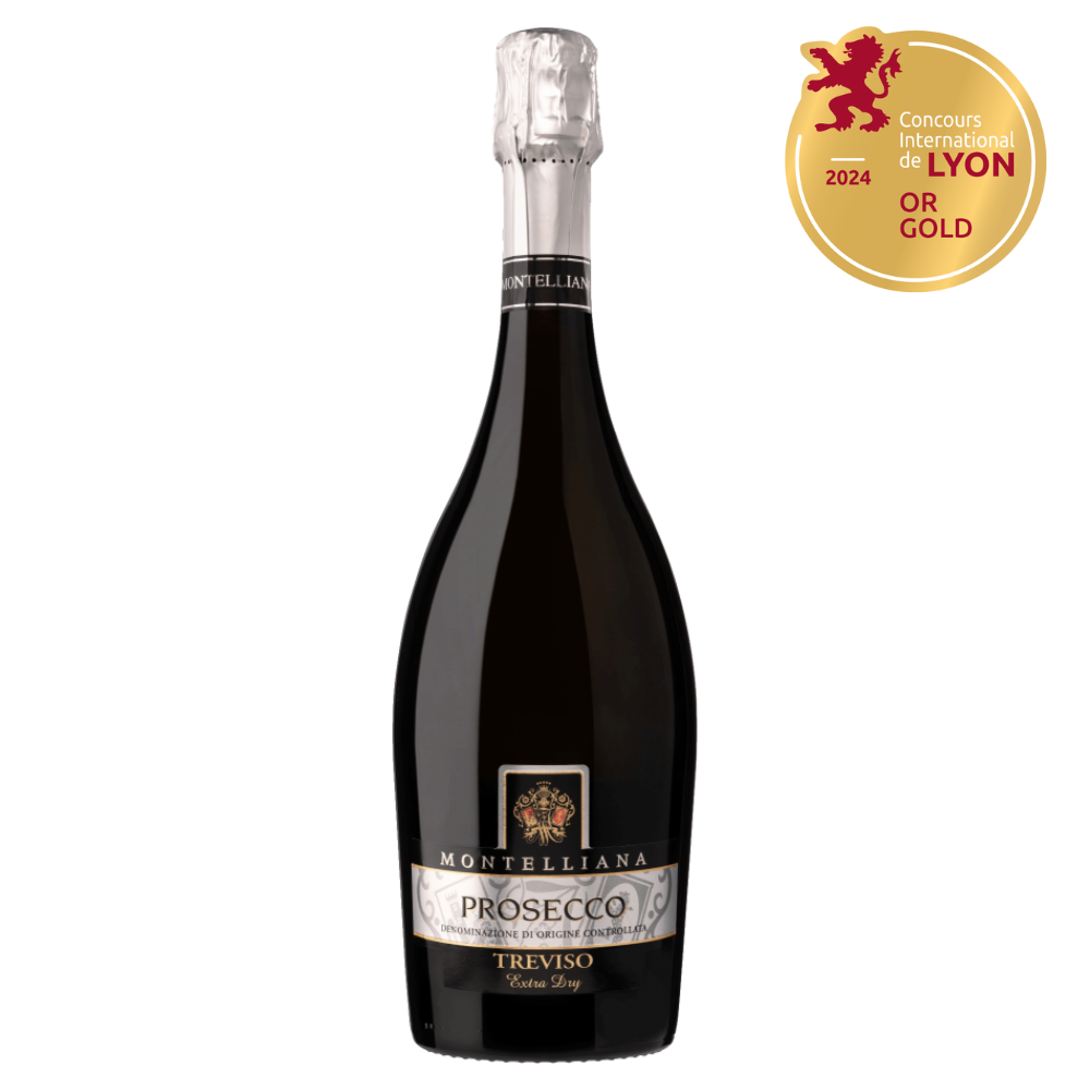 Montelliana Prosecco DOC Treviso Extra Dry 750ml Italian Sparkling Wine - Grand Vin Pte Ltd