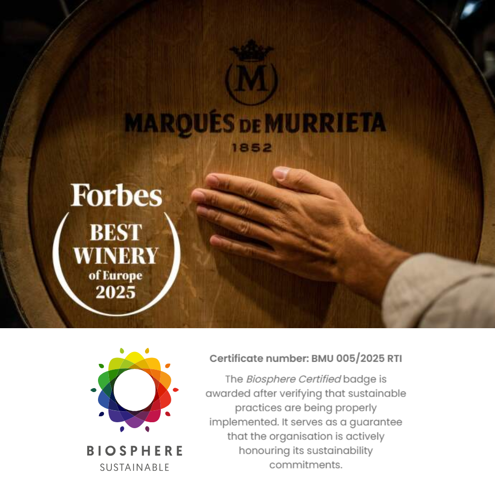 Marques de Murrieta - Forbes Best Winery 2025 and Biosphere Sustainable Cert