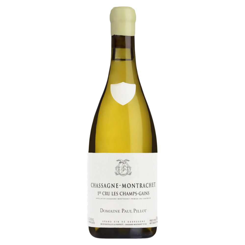 Paul Pillot Chassagne Montrachet 1er Cru Les Champs Gains 750ml Burgundy White Wine - Grand Vin Pte Ltd
