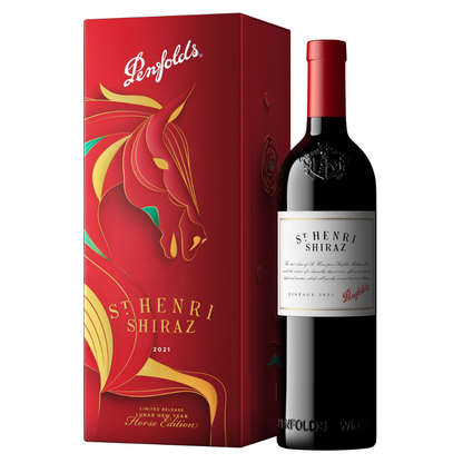Penfolds St Henri Shiraz Giftbox 750ml Australian Red Wine - Grand Vin Pte Ltd