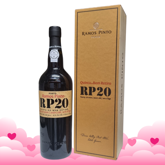 NV Ramos Pinto Tawny Quinta do Bom Retiro 20 yrs 750ml Portugal Fortified Wine For Valentine's Day - Grand Vin Pte Ltd