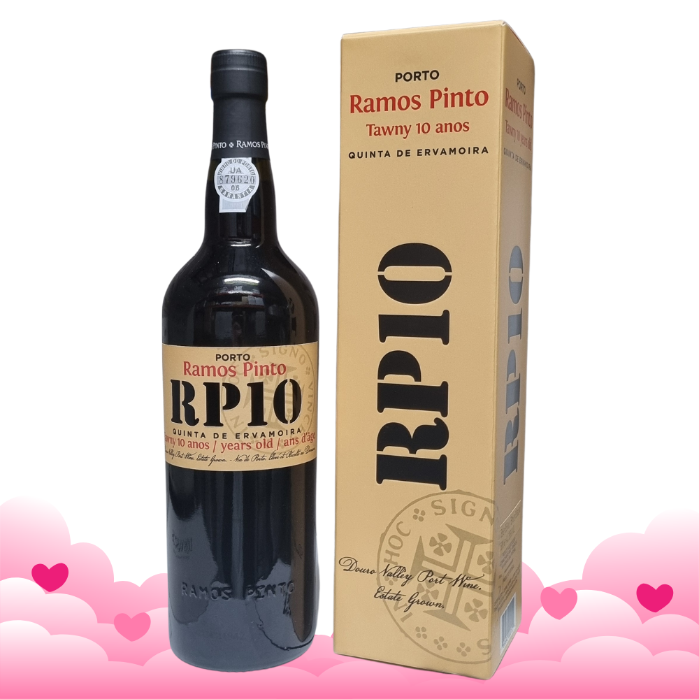 Ramos Pinto Tawny Quinta de Ervamoira 10 Years 750ml Port Wine For Valentine's Day - Grand Vin Pte Ltd