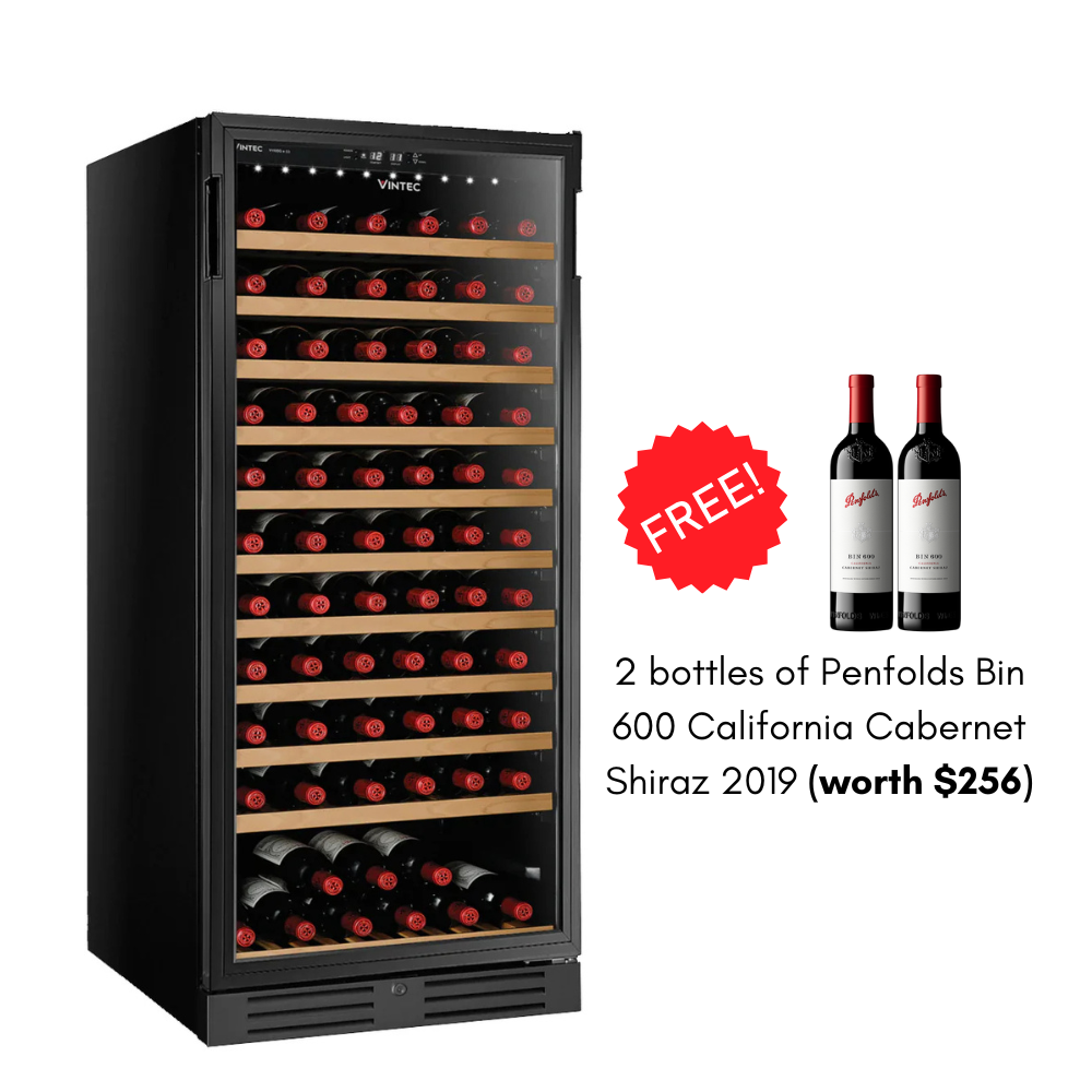 Vintec CLASSIC Wine Cabinet VWS121SCA-X