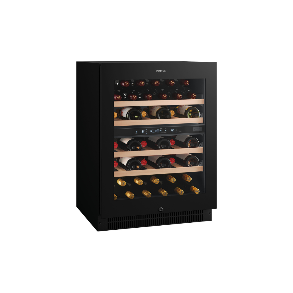 Vintec LUXE Dual Zone Wine Cabinet VWD820SCB-X - Grand Vin Pte Ltd