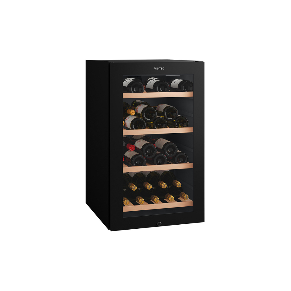Vintec Wine Cabinet LUMIERE NOIRE 35 VWS830FCB-X - Grand Vin Pte Ltd