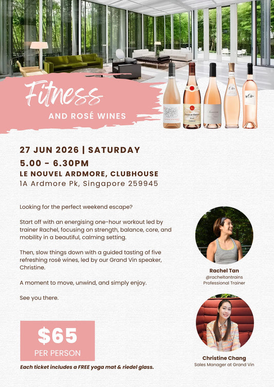 [27 June] Fitness and Rosé Wines