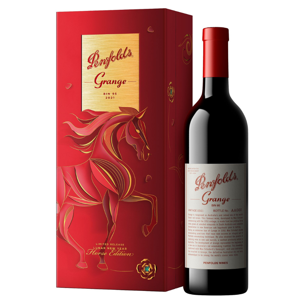 Penfolds Grange Bin 95 Shiraz (Limited Release HORSE Edition Penfolds Grange Bin 95 Shiraz (Limited Release HORSE Edition