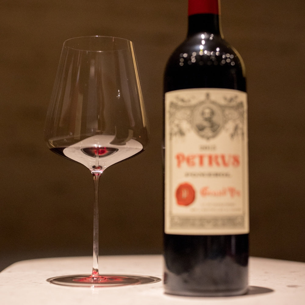 Zalto Bordeaux Glass with Petrus - Grand Vin Pte Ltd