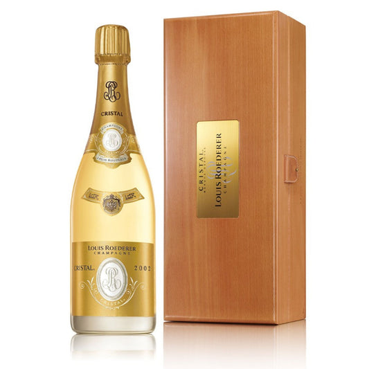 Louis Roederer Cristal Brut (Wooden Gift Box) 6000ml - Grand Vin Pte Ltd