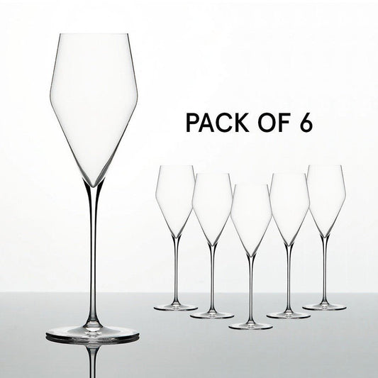 Zalto Champagne Glass (Pack of 6) - Grand Vin Pte Ltd